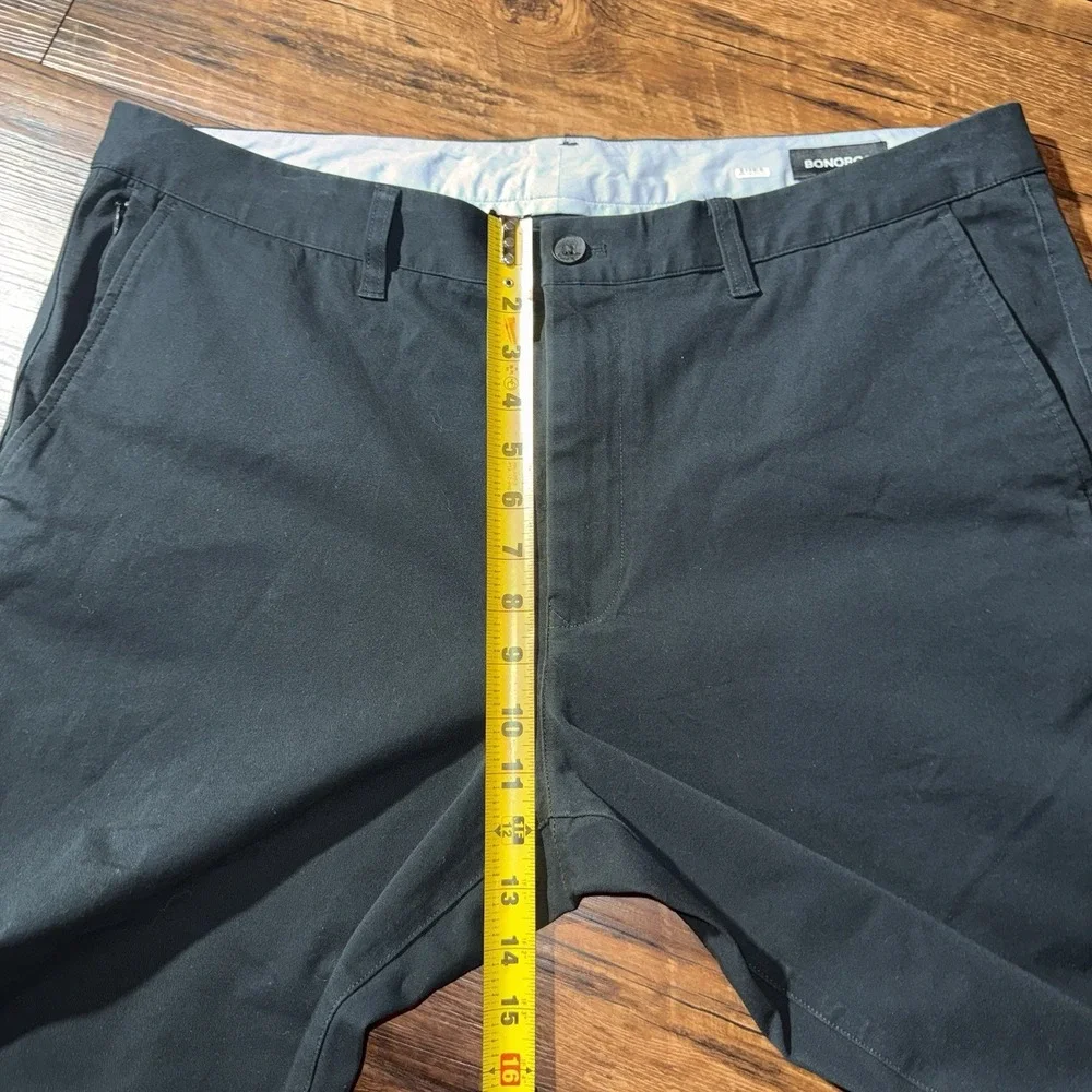 Bonobos Black Slacks Men's 38x32 Slim Office‎ Wear